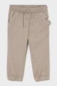 Mayoral spodnie dziecięce z elastanem beżowy 1524.3F.Baby.PPY2