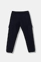 Dětské kalhoty Guess pletenina námořnická modř N6RB06.KCCH0.PPY2