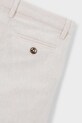 Παντελόνι με λινό μείγμα για παιδιά Mayoral μπεζ 3574.5B.Mini.PPY2