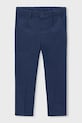 Mayoral pantaloni cu amestec de in pentru copii panza bleumarin 3574.5B.Mini.PPY2