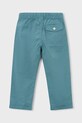 Băieți Mayoral pantaloni de in pentru copii 3575.5C.Mini.PPY2 turcoaz