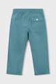 Băieți Mayoral pantaloni de in pentru copii 3575.5C.Mini.PPY2 turcoaz