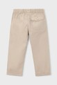 Mayoral spodnie z dodatkiem lnu dziecięce 3575.5C.Mini.PPY2 beżowy SS26