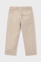 Mayoral spodnie z dodatkiem lnu dziecięce 3575.5C.Mini.PPY2 beżowy SS26