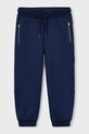 Mayoral spodnie dresowe dziecięce 3583.5G.Mini.PPY2 granatowy SS26