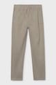 Mayoral spodnie z dodatkiem lnu dziecięce tkanina beżowy 6563.7B.Junior.PPY2