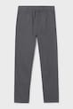Detské nohavice s prímesou ľanu Mayoral látka sivá 6563.7B.Junior.PPY2