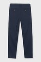 Mayoral spodnie bawełniane dziecięce 6564.7B.Junior.PPY2 granatowy SS26