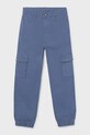 Mayoral spodnie dziecięce 6566.7C.Junior.PPY2 granatowy SS26