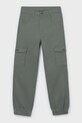 Mayoral spodnie dziecięce z elastanem zielony 6566.7C.Junior.PPY2