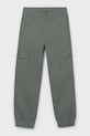 Mayoral spodnie dziecięce z elastanem zielony 6566.7C.Junior.PPY2