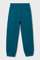 Mayoral spodnie dresowe dziecięce 6567.7D.Junior.PPY2 turkusowy SS26