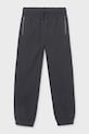 Mayoral spodnie dresowe dziecięce 6567.7D.Junior.PPY2 czarny SS26
