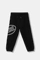 Diesel spodnie dresowe bawełniane dziecięce PCIRCLE TROUSERS nadruk czarny J02661.0GEAD