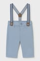 Mayoral Newborn pantaloni bebe panza albastru 1596.1L.Newborn.PPY2