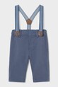 Mayoral Newborn spodnie niemowlęce 1596.1L.Newborn.PPY2 granatowy SS26