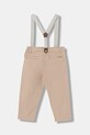 Mayoral Newborn spodnie niemowlęce 1596.1L.Newborn.PPY2 beżowy SS26