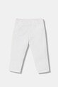 Mayoral Newborn spodnie niemowlęce z elastanem biały 1597.1M.Newborn.PPY2