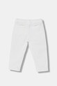 Mayoral Newborn spodnie niemowlęce 1597.1M.Newborn.PPY2 biały SS26