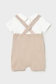 Mayoral Newborn komplet niemowlęcy 1609.1D.Newborn.PPY2 beżowy SS26