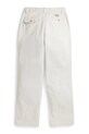 Παιδικό βαμβακερό παντελόνι Polo Ralph Lauren 323A12604001 λευκό SS26