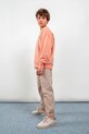 Mayoral spodnie joggery dziecięce z bawełną Boston by Mayoral beżowy 6574.7H.Boston.PPY2
