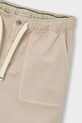 Mayoral spodnie joggery dziecięce z bawełną Boston by Mayoral beżowy 6574.7H.Boston.PPY2