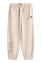 Tommy Hilfiger spodnie joggery dziecięce KB0KB10306.128.176.PPY2 beżowy SS26