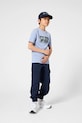 Dječje hlače BOSS J52910.114.150 mornarsko plava