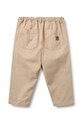 Wheat spodnie bawełniane dziecięce 2720.327.GOTS beżowy SS26