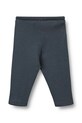 Wheat spodnie bawełniane niemowlęce 6872.010.GOTS granatowy SS26