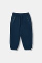 United Colors of Benetton spodnie dresowe dziecięce bawełniane granatowy 30DSGF05B.P.Stagionale