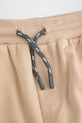 Chłopiec Coccodrillo spodnie dresowe dziecięce z bawełną WC6120103NBK beżowy