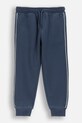 Coccodrillo pantaloni de trening pentru copii, cu bumbac albastru WC6120104MBK
