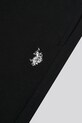 U.S. Polo Assn. pantaloni joggers pentru copii, cu bumbac negru USP2456