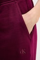 Calvin Klein Jeans melegítőnadrág burgundia LV047E236G