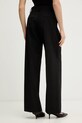 Odzież Weekend Max Mara spodnie wełniane VISIVO 2615131041600 czarny