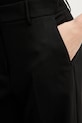 Weekend Max Mara spodnie wełniane VISIVO czarny 2615131041600