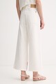 Odzież Weekend Max Mara jeansy wide leg damskie ADUNCO 2615131012600 beżowy