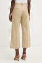 Oblečenie Nohavice s prímesou ľanu Weekend Max Mara ZIRCONE 2615131052600 béžová