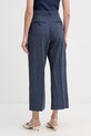 Odzież Weekend Max Mara spodnie damskie MARINA 2615131062600 granatowy