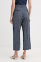 Odzież Weekend Max Mara spodnie damskie MARINA 2615131062600 granatowy