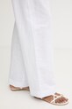 MM by Max Mara Pantaloni da donna con lino FAUNA 2616131018600 bianco
