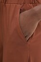 Max Mara Beachwear spodnie damskie z wiskozy ONORATA brązowy 2616781019600