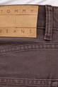 Tommy Jeans spodnie bawełniane brązowy DW0DW22073