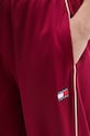 Tommy Jeans spodnie dresowe bordowy DW0DW22633