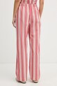 Odzież Stine Goya spodnie damskie bawełniane SG.SS26.P147.2487 różowy