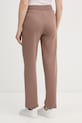 Oblečení BOSS tepláky dámské s bavlnou Shiny B Pants 50557285 hnědá