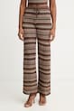 Marciano by Guess παντελόνι γυναικείο SUKI καφέ G6GB13.Z0645