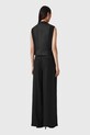 AllSaints spodnie z dodatkiem wełny W052QD czarny